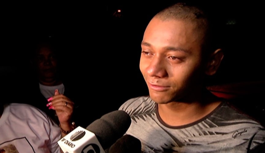 Jovem preso por morte em posto é solto após imagens provarem sua inocência