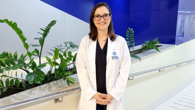 Draª Larissa do Hospital São Vicente