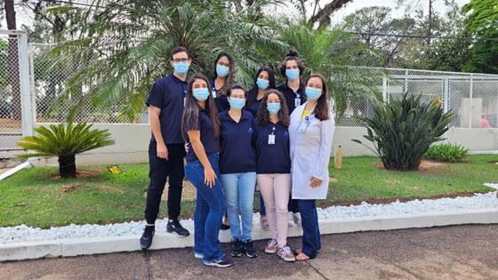 Equipe do Núcleo de Atenção ao Cuidado (NAC) realiza acolhimento e suporte aos pacientes da unidade desde 2020 (Foto: HSV)