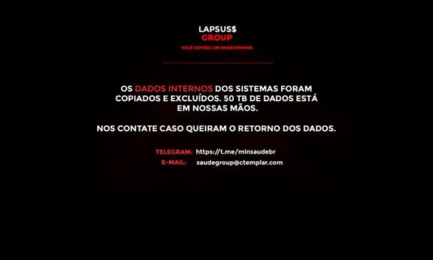 Hacker invadem sistemas do ministério da saúde