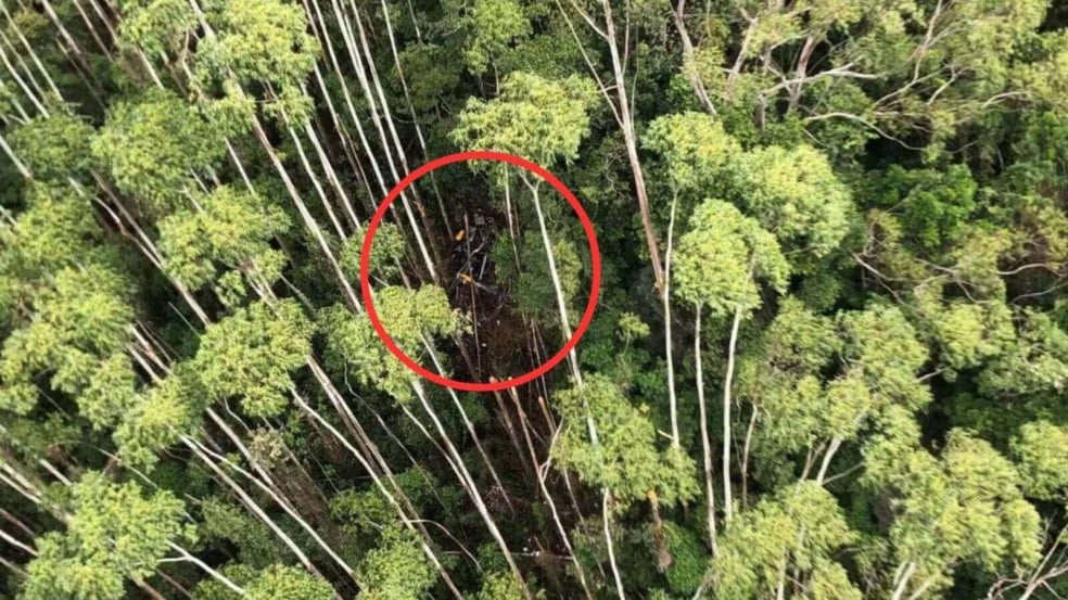 Helicóptero que desapareceu com 4 pessoas é encontrado no interior de SP