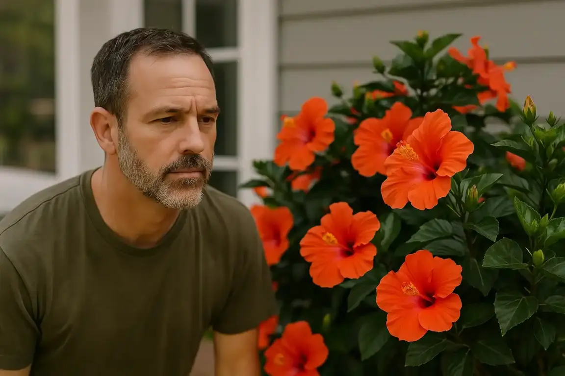 Hibisco florido demais Pode ser sinal de estresse na planta