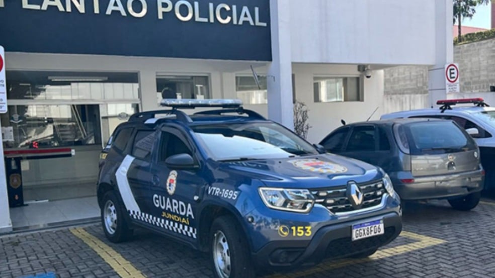 Fachada Plantão Policial de Jundiaí