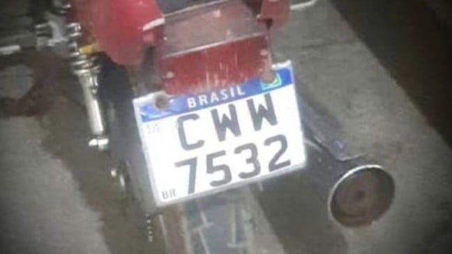 Homem é preso pilotando moto com placa adulterada em Campo Limpo Paulista