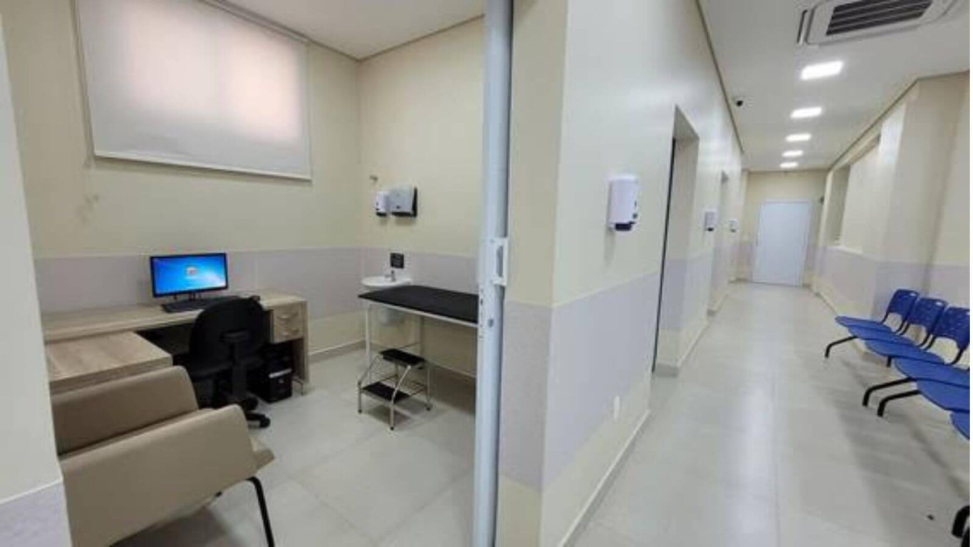 Obras do Pronto Atendimento Central do Hospital São Vicente