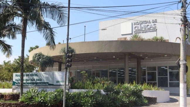 Fachada Hospital de Clinicas