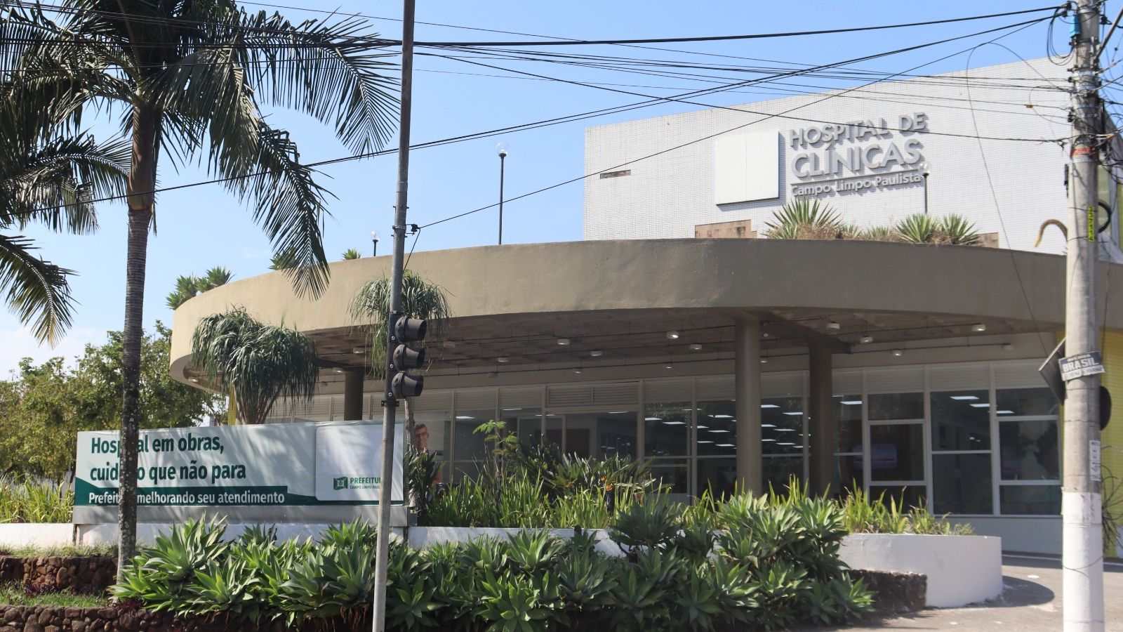 Fachada Hospital de Clinicas