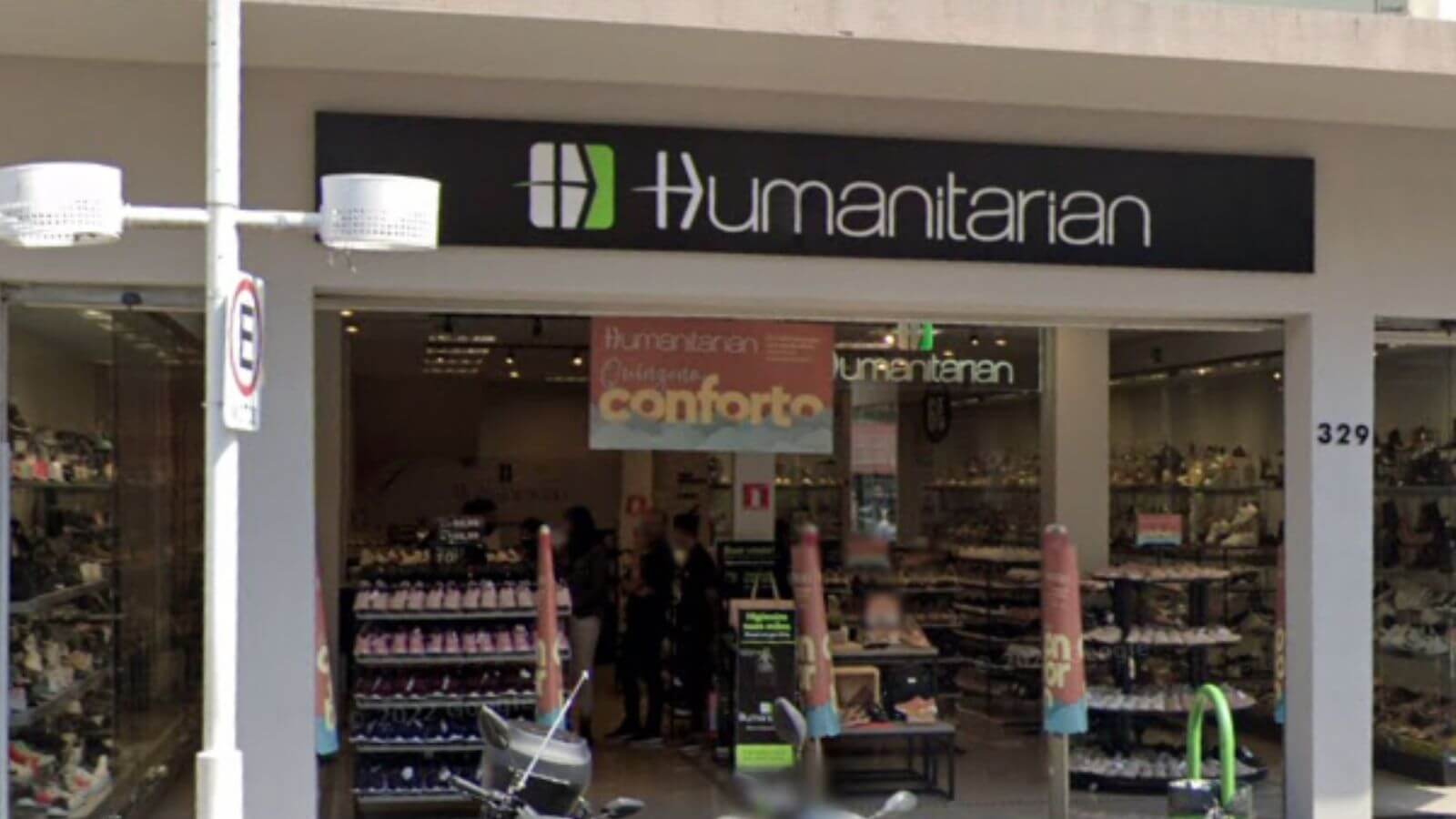 Humanitarian Calçados no centro de Jundiaí