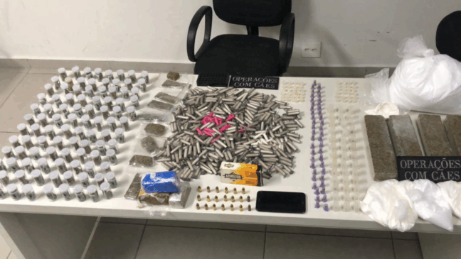 Guarda Municipal de Jundiaí realiza operação para apreensão de drogas