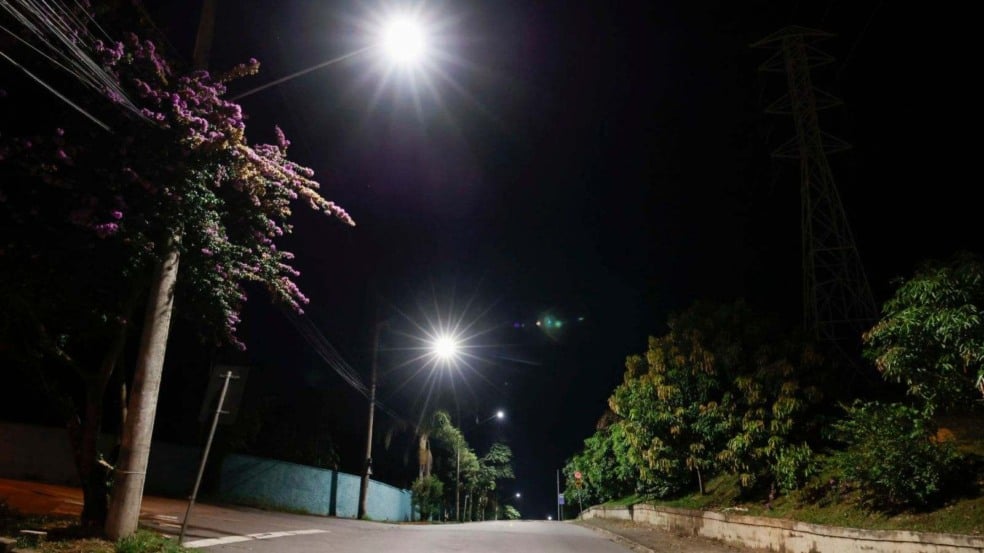 Iluminação em LED.