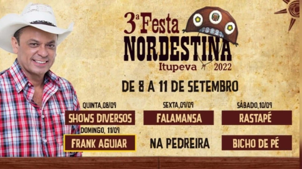 Festa Nordestina: quatro dias de música, gastronomia e diversão para toda família em Itupeva