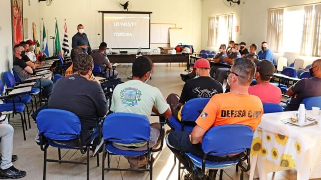 Em Jarinu, equipes da GM, PM, Defesa Civil e Trânsito passam por treinamento