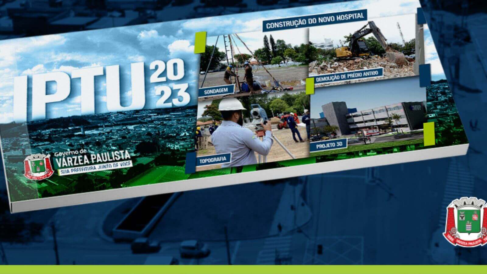 Carnê de IPTU de Várzea Paulista de 2023