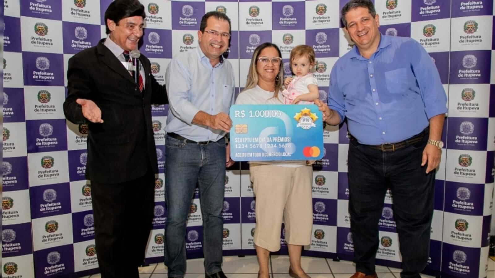Entrega do IPTU Premiado