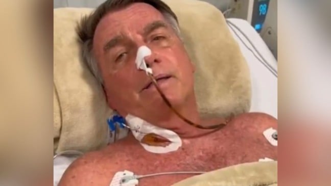 Jair Bolsonaro internado.