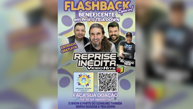 Flyer do evento do Teia Down.