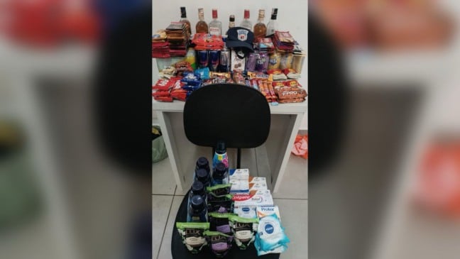 Mercadoria roubada em loja de Jundiaí.