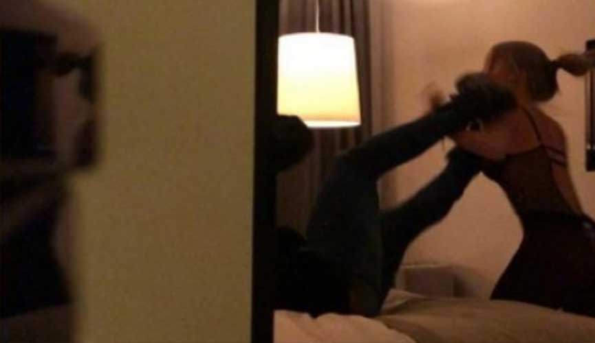 Reprodução de suposta agressão de neymar em mulher