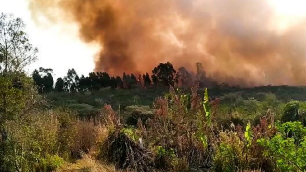 Incêndio em Itupeva