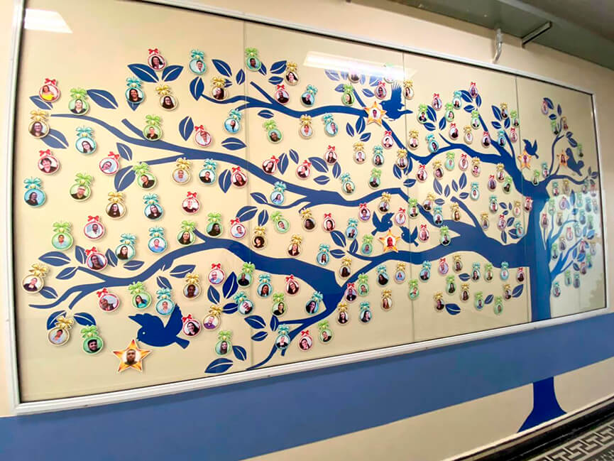 Árvore da vida do HSV. (Foto: Divulgação)