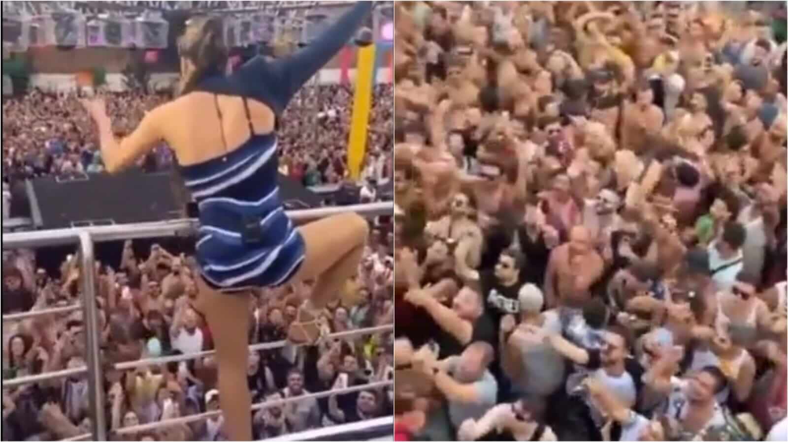 Claudia Leitte em show lotado