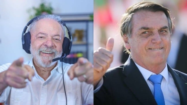 Lula e Bolsonaro
