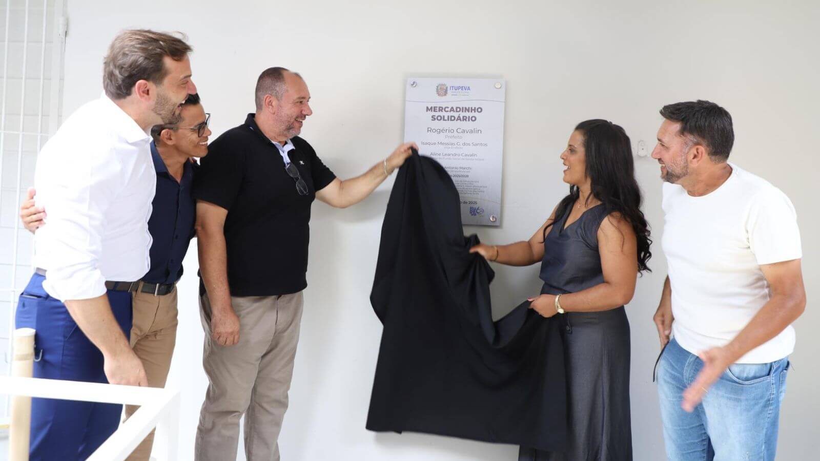 Inauguração do Mercadinho Solidário de Itupeva