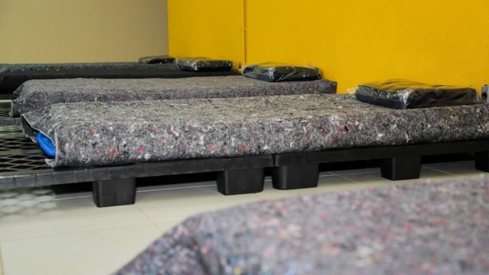 Camas em Espaço de Acolhimento em Itupeva