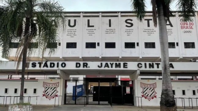 Estádio Jayme Cintra, em Jundiaí.