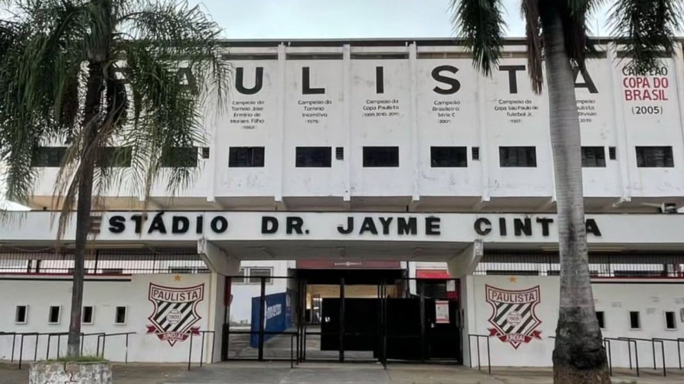 Estádio Jayme Cintra, em Jundiaí.