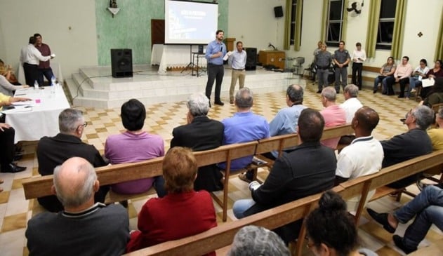 Investimento em saúde e segurança