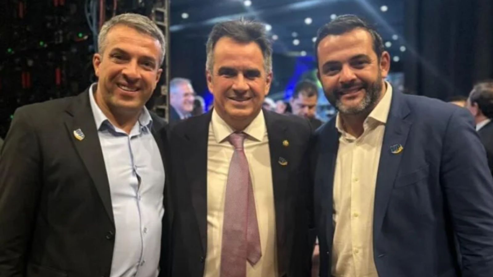 Jefferson Coimbra, Senador Ciro Nogueira e Gustavo Martinelli