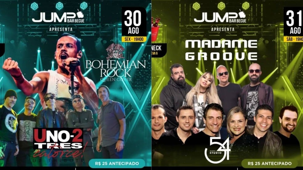 Jumpbarbecue agita o fim de semana com muito rock e pop