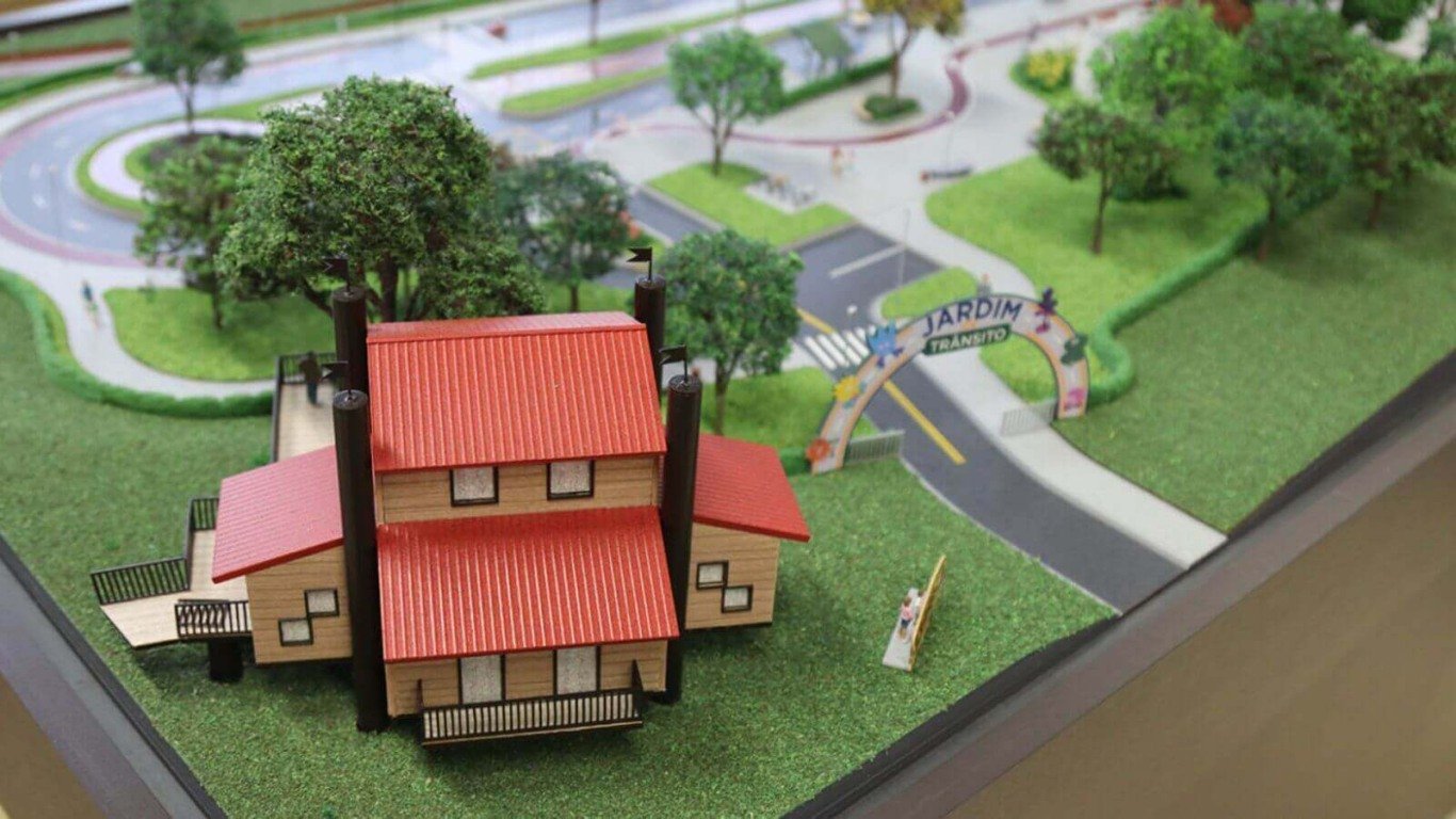 Maquete de Jardim do Trânsito