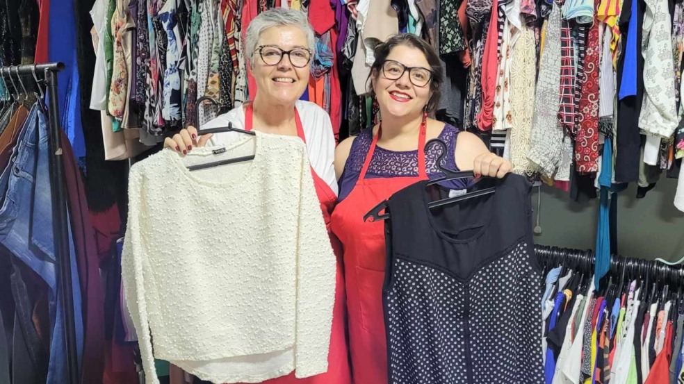 Voluntárias do Bazar HSV