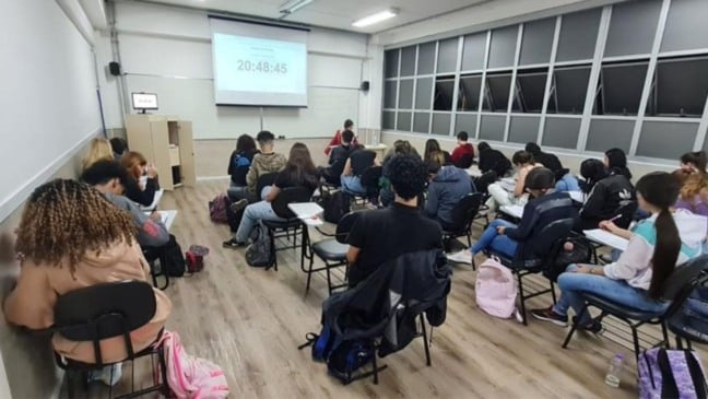 Sala de Aula do Cursinho Sirius