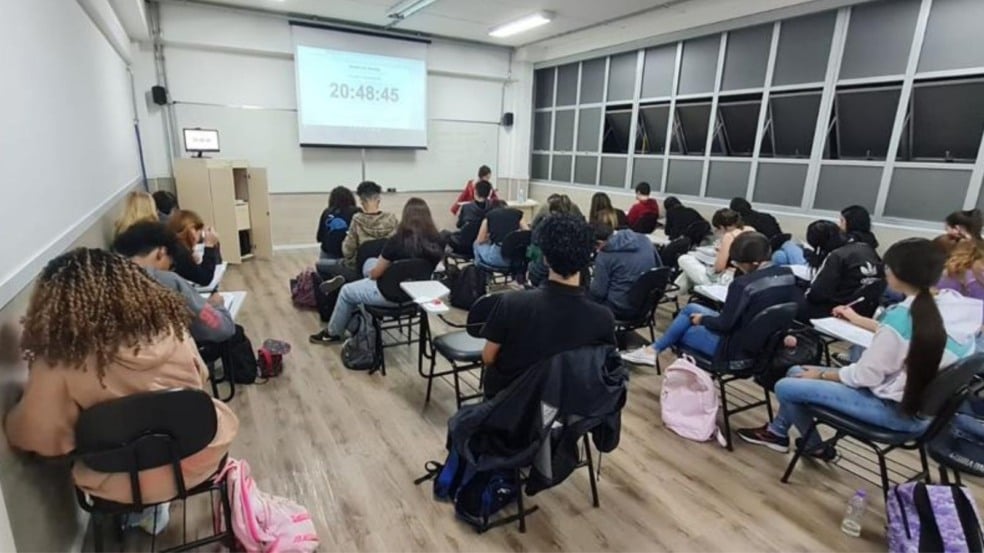 Sala de Aula do Cursinho Sirius