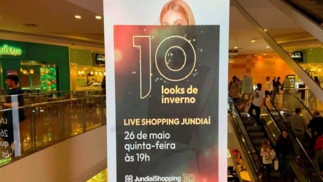A ideia da Live é apresentar looks de inverno, tendências e referências de moda (Foto: Divulgação: JundiaíShopping)