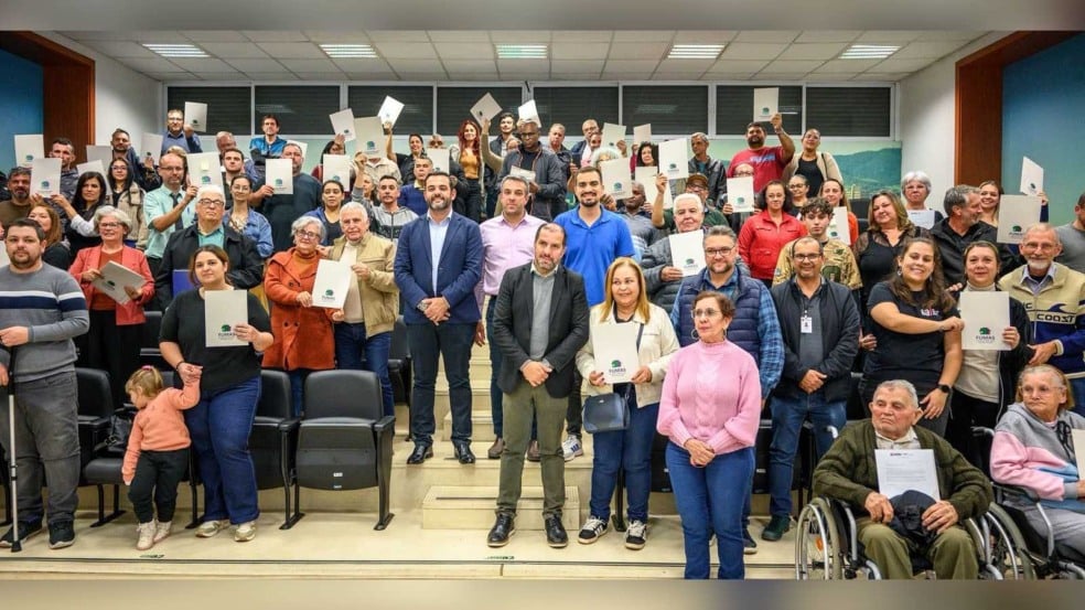 Pessoas que ganharam a regularização