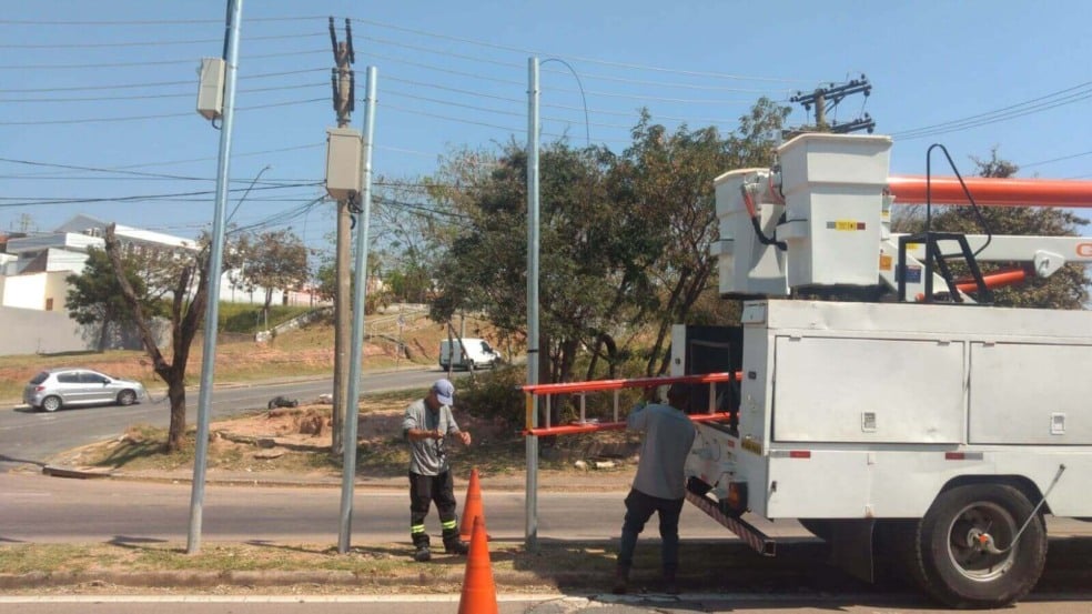 Instalação de câmeras de monitoramento em Jundiaí