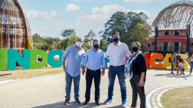 Prefeito de Jundiaí e representantes de Itupeva no Mundo das Crianças Prefeito de Jundiaí e representantes de Itupeva no Mundo das Crianças