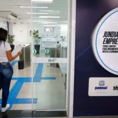 Entrada do Espa&ccedil;o Jundia&iacute; Empreendedora.