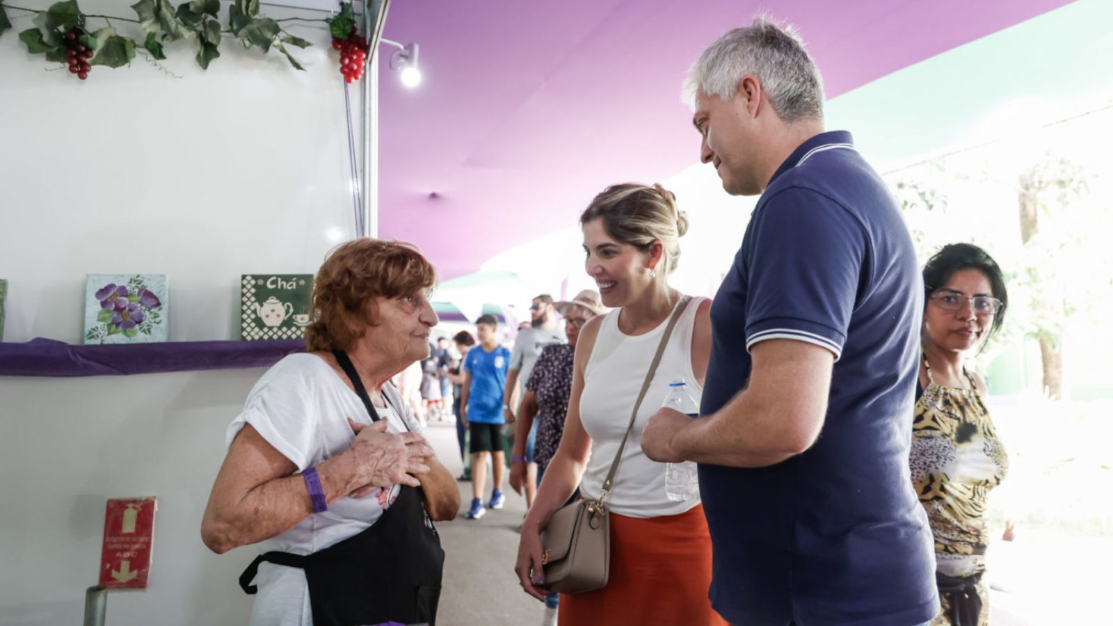 Benassi com empreendedores