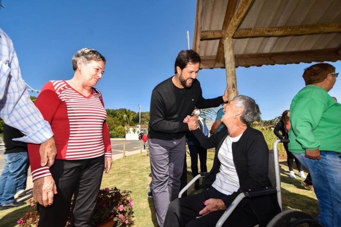Inauguração de praça em Jundiaí