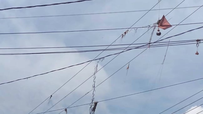 Pipas em rede elétrica