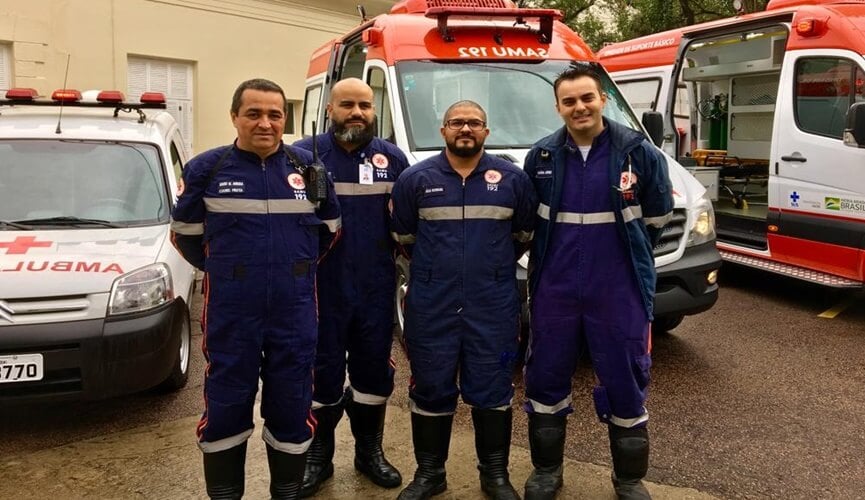 Jundiaí recebe três novas ambulâncias