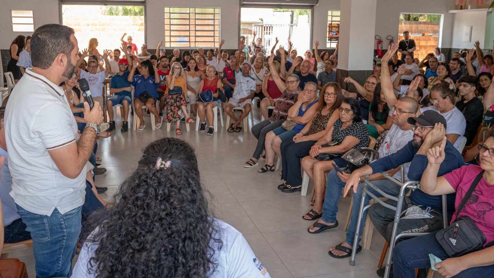Reunião no Almerinda Chaves