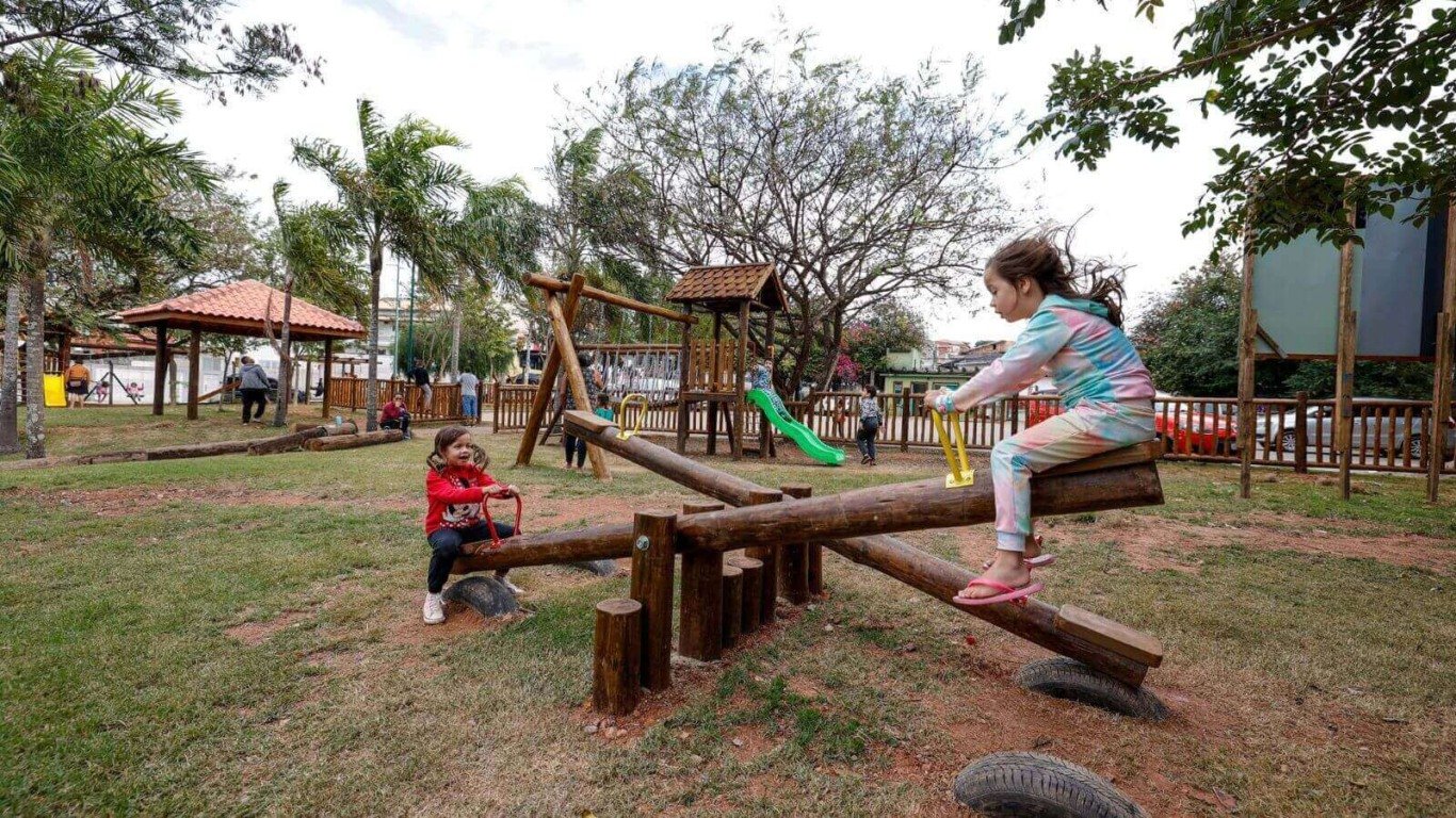 Parque Botânico no Jardim das Tulipas, em Jundiaí
