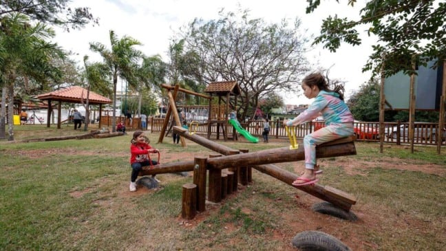 Botânico no Jardim das Tulipas, é um dos parques de Jundiaí