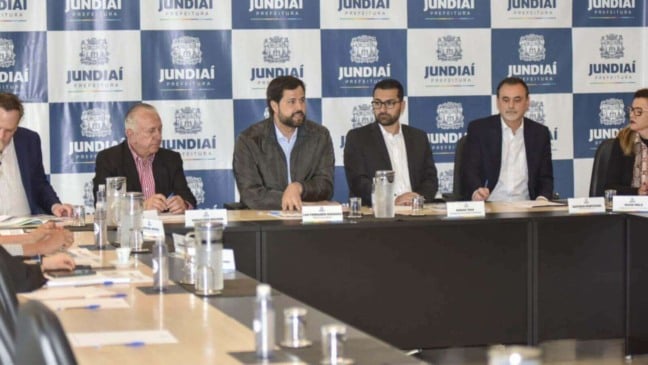 Reunião com prefeito Luiz Fernando Machado